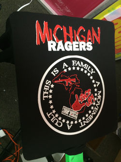 Michigan Ragers Print