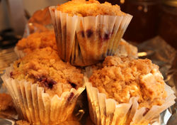 Blueberry Crumble Muffins