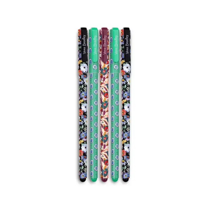 Vera Bradley Gel Pen Set, Summer 24 Medley