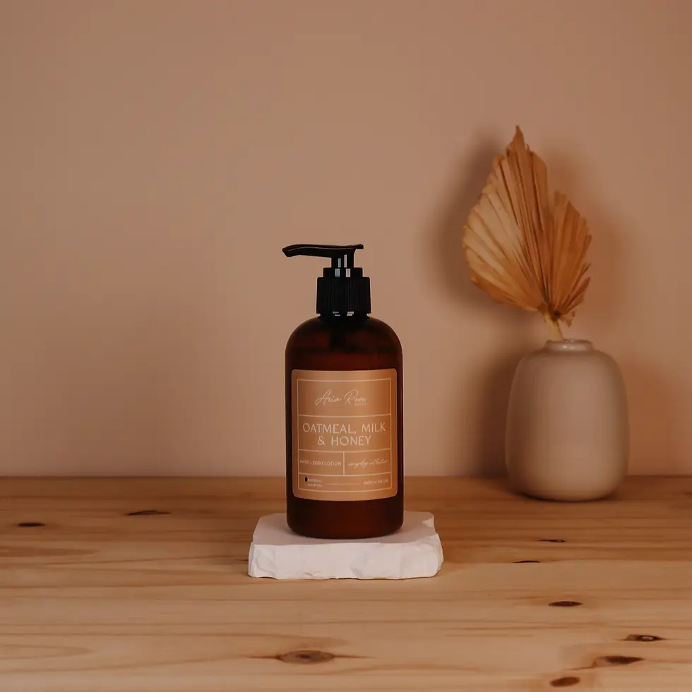 Oatmeal, Milk, & Honey Hand + Body Lotion 8 oz