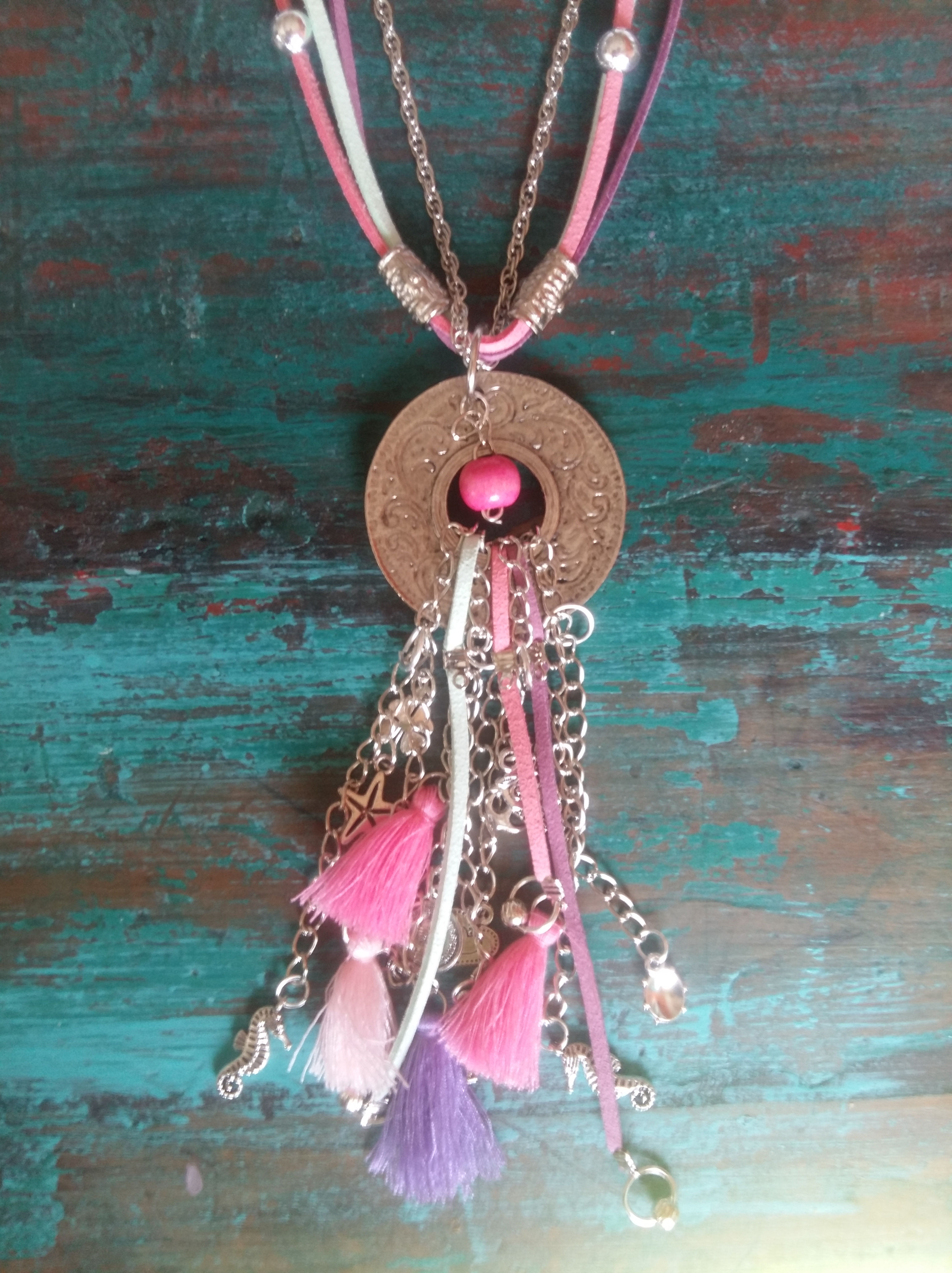 Largo con Argolla y dijes