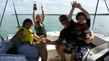 family pontoon boats