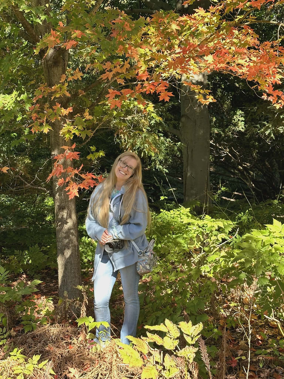 Fall Wedding at Dow Gardens of Midland, Michigan