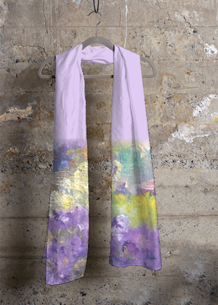 lavendar scarf