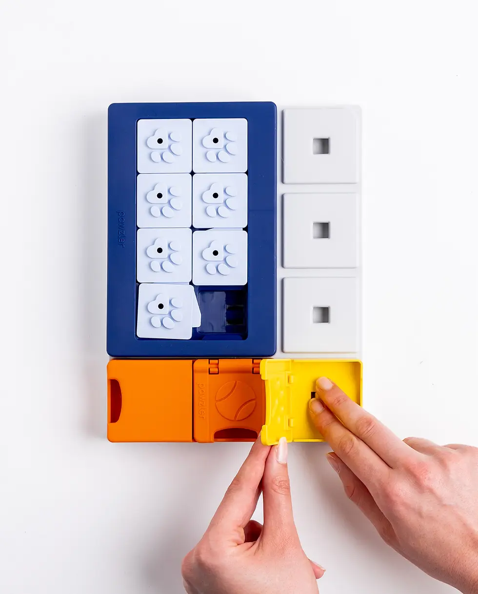 Thumbnail: Hand gebruikt Pawzler Smarty hondenpuzzel