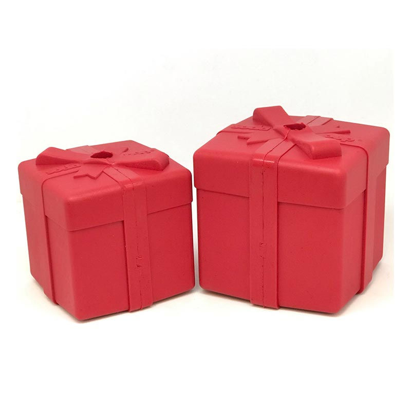 Thumbnail: SodaPup Gift Box hondenspeelgoed in twee formaten rood