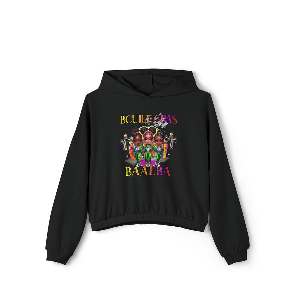 Thumbnail: Boujee Gras Vibes Hoodie