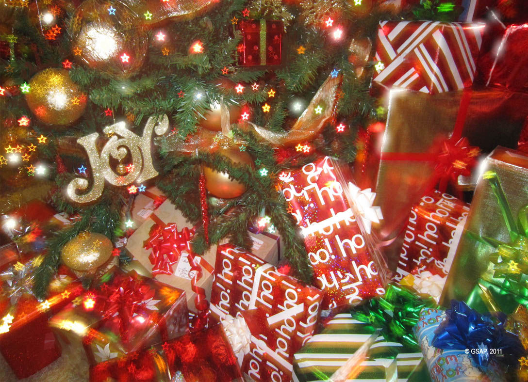 Christmas Colors, Greeting Card (5 x 7)