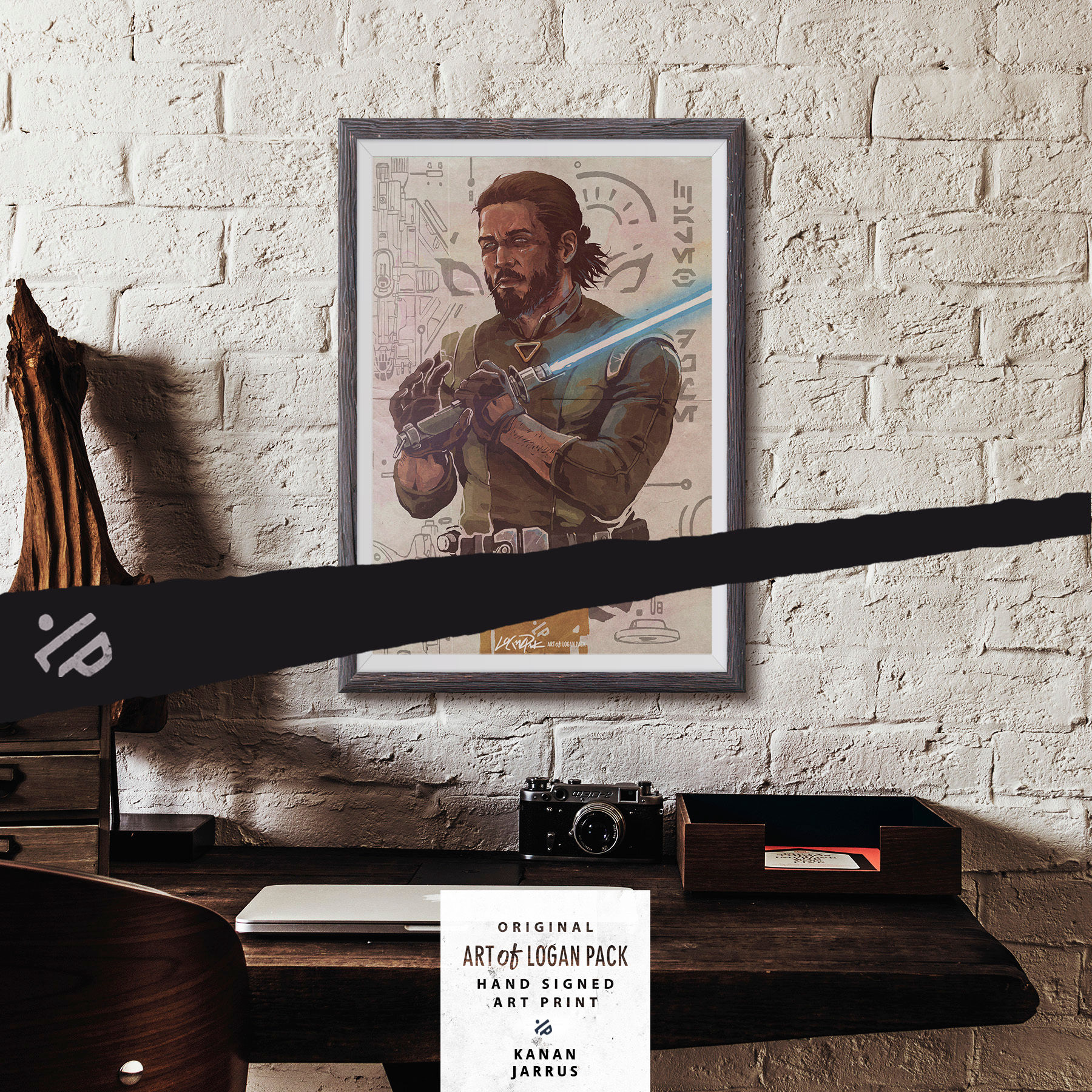 KANAN JARRUS | Symbols of the Force | Art by Logan Pack