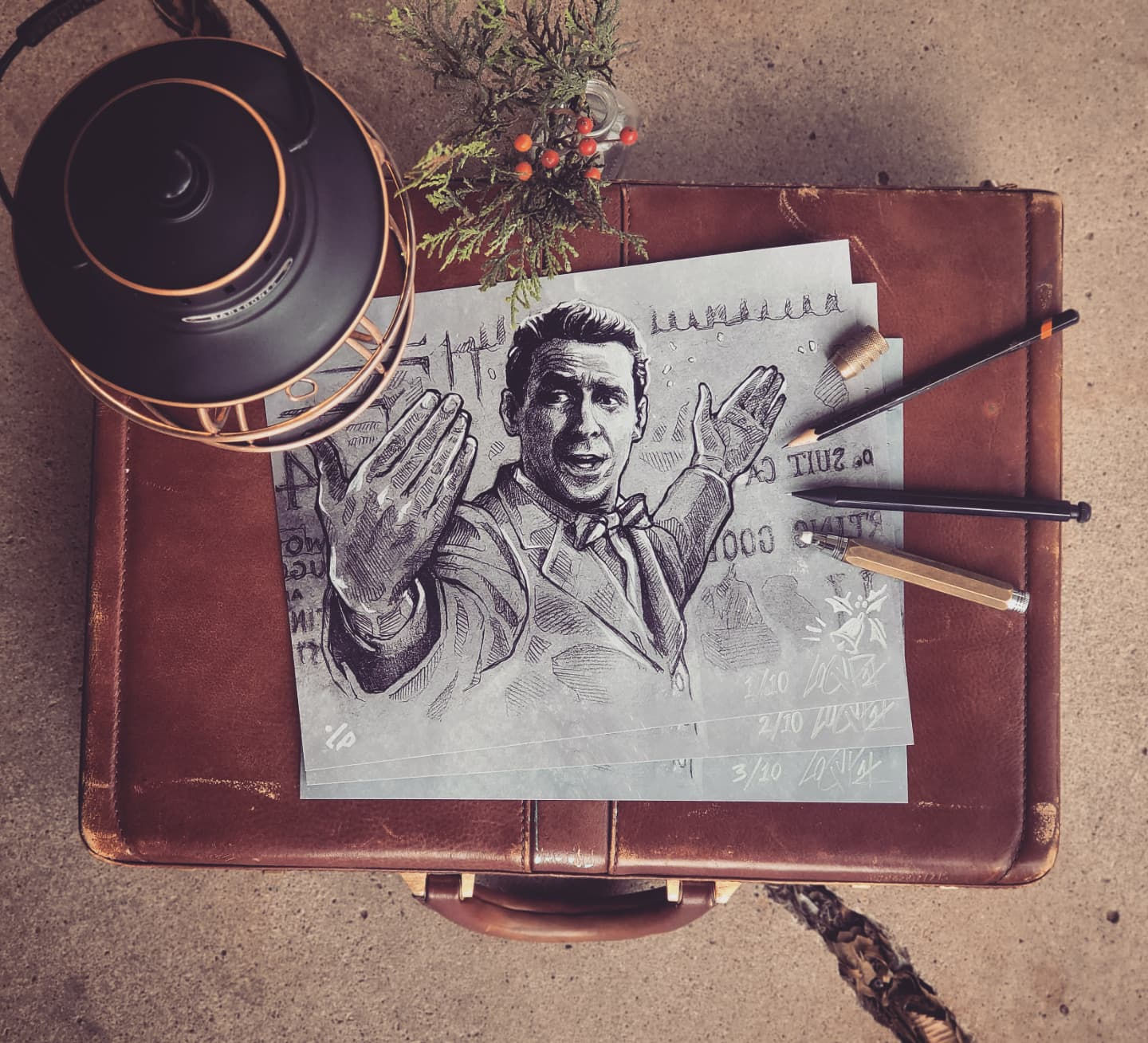 I WANT A BIG ONE | Limited Run Sketch Print With Sketch Signature