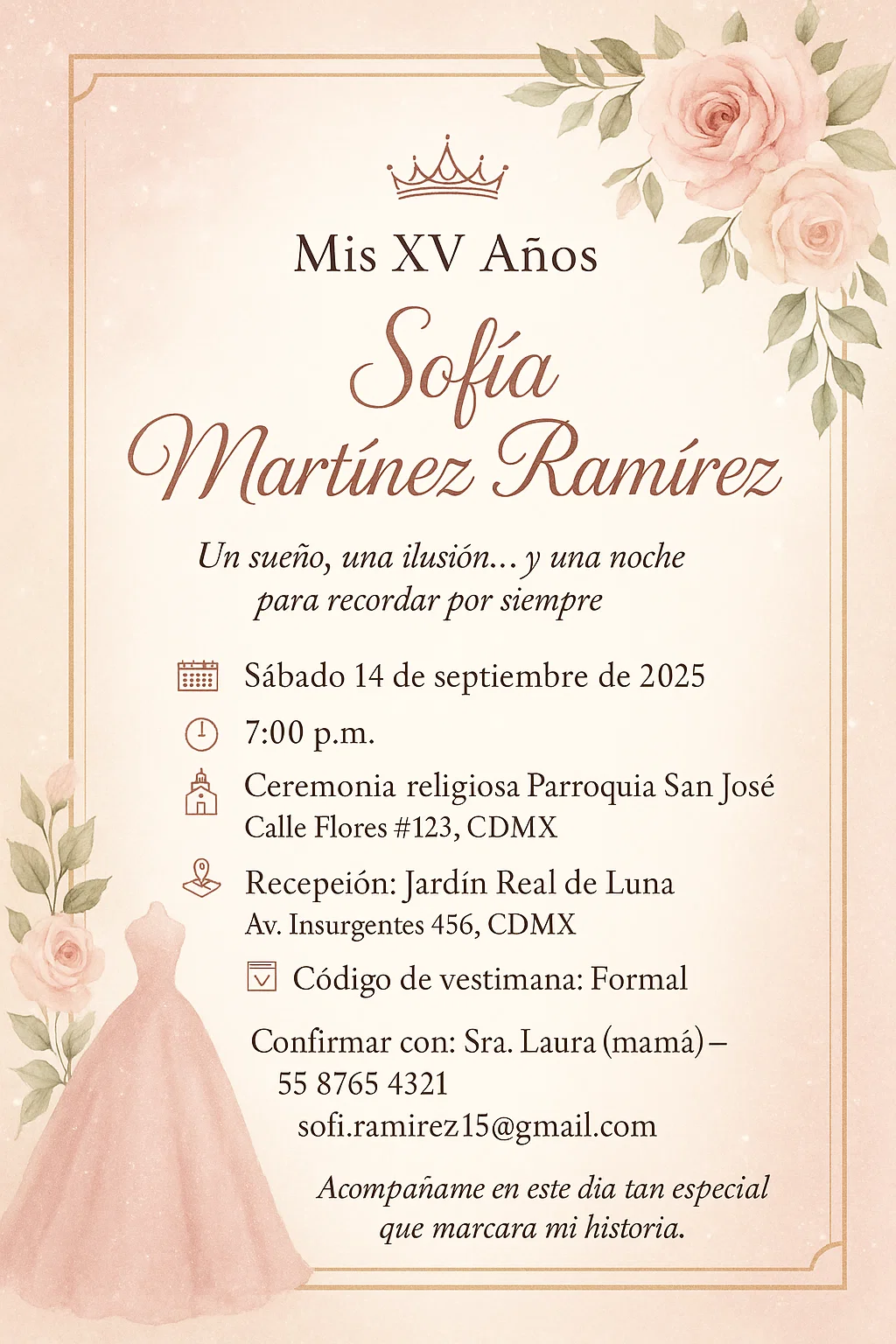 Invitación De XV