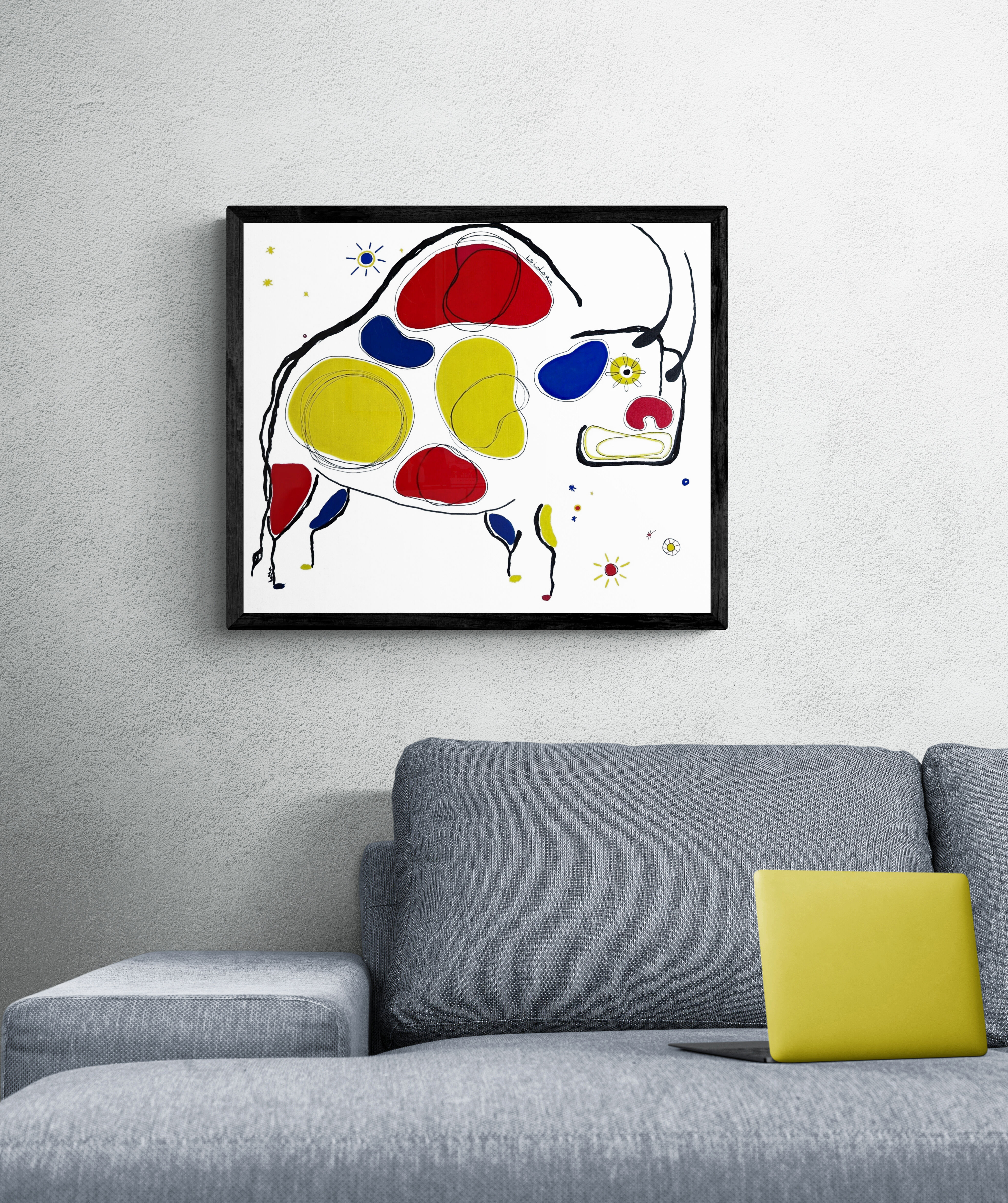 Isidore - 55 x 46 cm