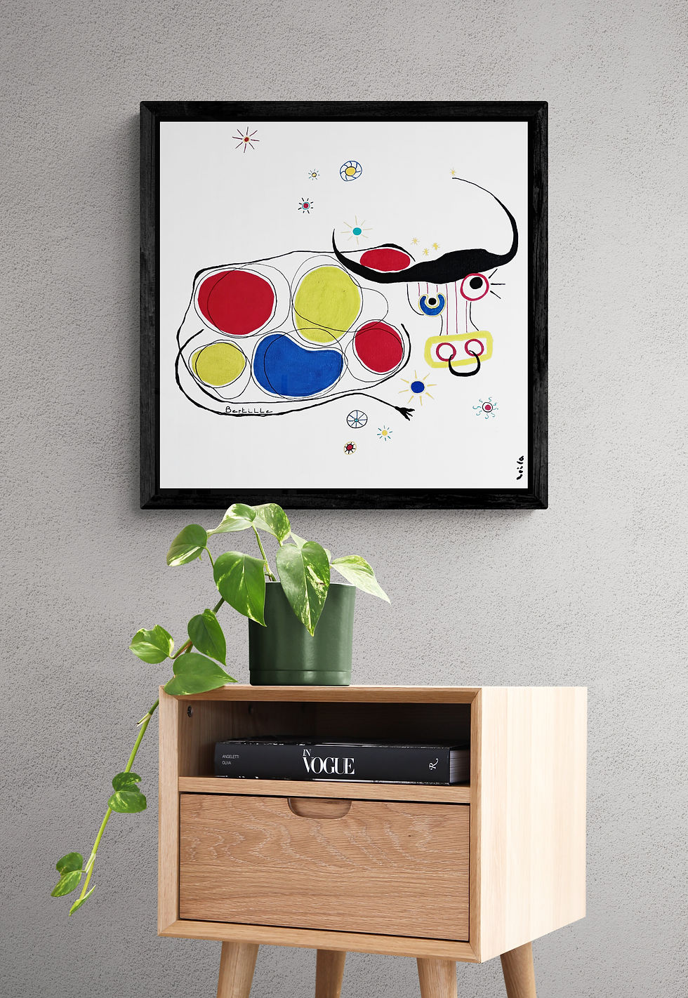 Bertille - 50 x 50 cm