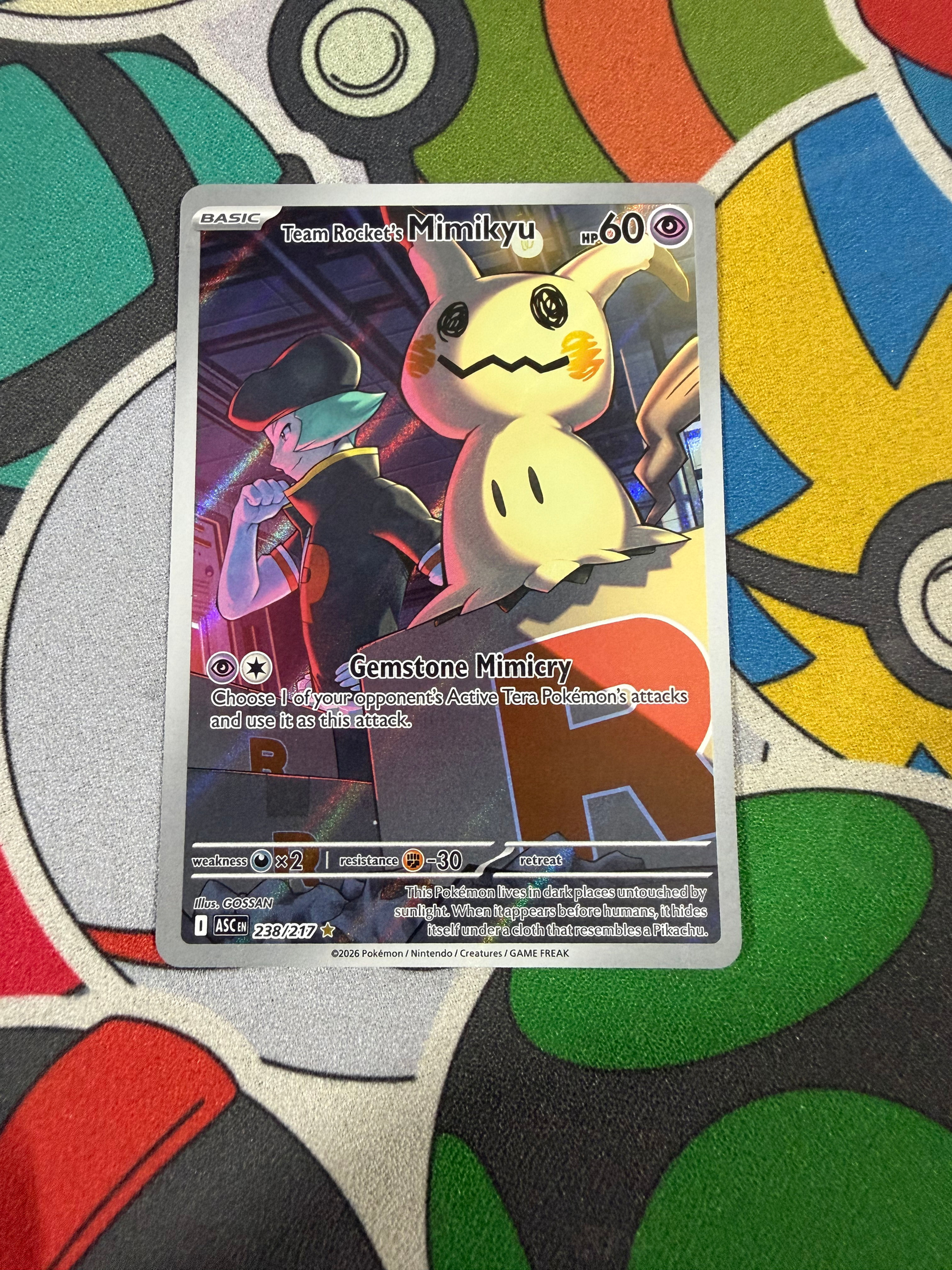 Team Rocket's Mimikyu - 238/217