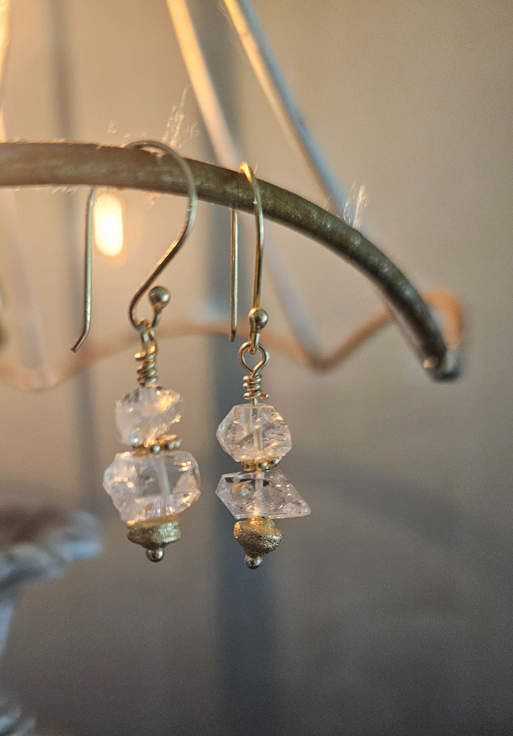 Herkimer Diamond Earrings