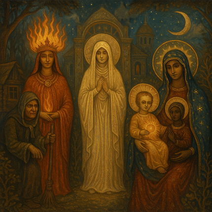 From Archetype to Sublimation: The Evolution of the Sacred Feminine Across Myth, Esotericism, and Religious Transformation