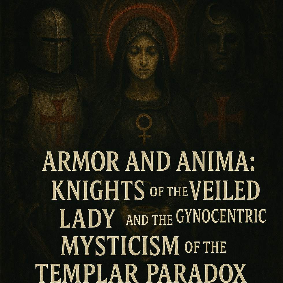 Armor and Anima: Knights of the Veiled Lady and the Gynocentric Mysticism of the Templar Paradox