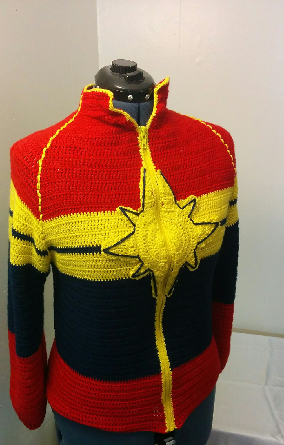 Captain Marvel I Crocheted the Thing GeekCraft Expo