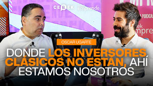 Óscar Ugarte: “Donde los inversores clásicos no están, ahí nos toca estar a nosotros.”