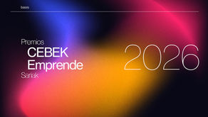 Abrimos la convocatoria del Premio CEBEK Emprende 2026 para reconocer el talento empresarial emergente