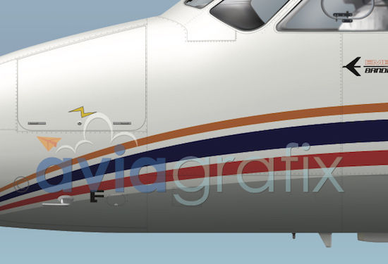 Miniatura: Masling Airlines - Embraer EMB-110P2 VH-MWU
