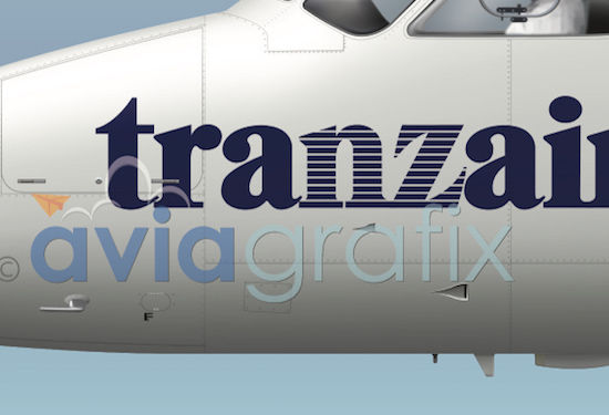 섬네일: Tranzair - Embraer EMB-110P2 ZK-REX - 1990 Livery