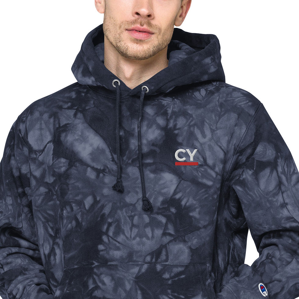 Thumbnail: Unisex Champion tie-dye hoodie