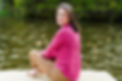 cindy derolf realtor sitting on a dock on lake harmony pa