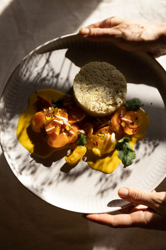 Quinoa mit Karotten Anis Curry al a Tanja Grandis vegan und glutenfrei