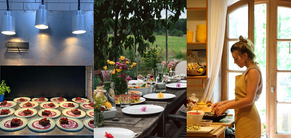 Retreat Catering Küche, Yogaretreat, Catering vegetarisch