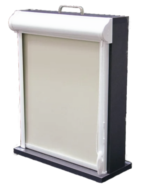 Rollo mit Kassette – saubere Optik am Rahmen