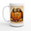 Thumbnail: White 15oz Ceramic Mug, Rest In God #2