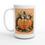 Thumbnail: White 15oz Ceramic Mug, Rest In God #3