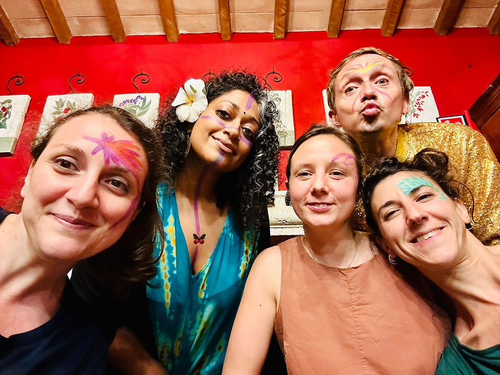 Color your face