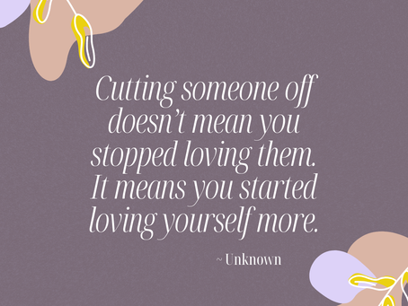 The Quiet Grief of Letting Go: Cutting Someone Out of Your Life
