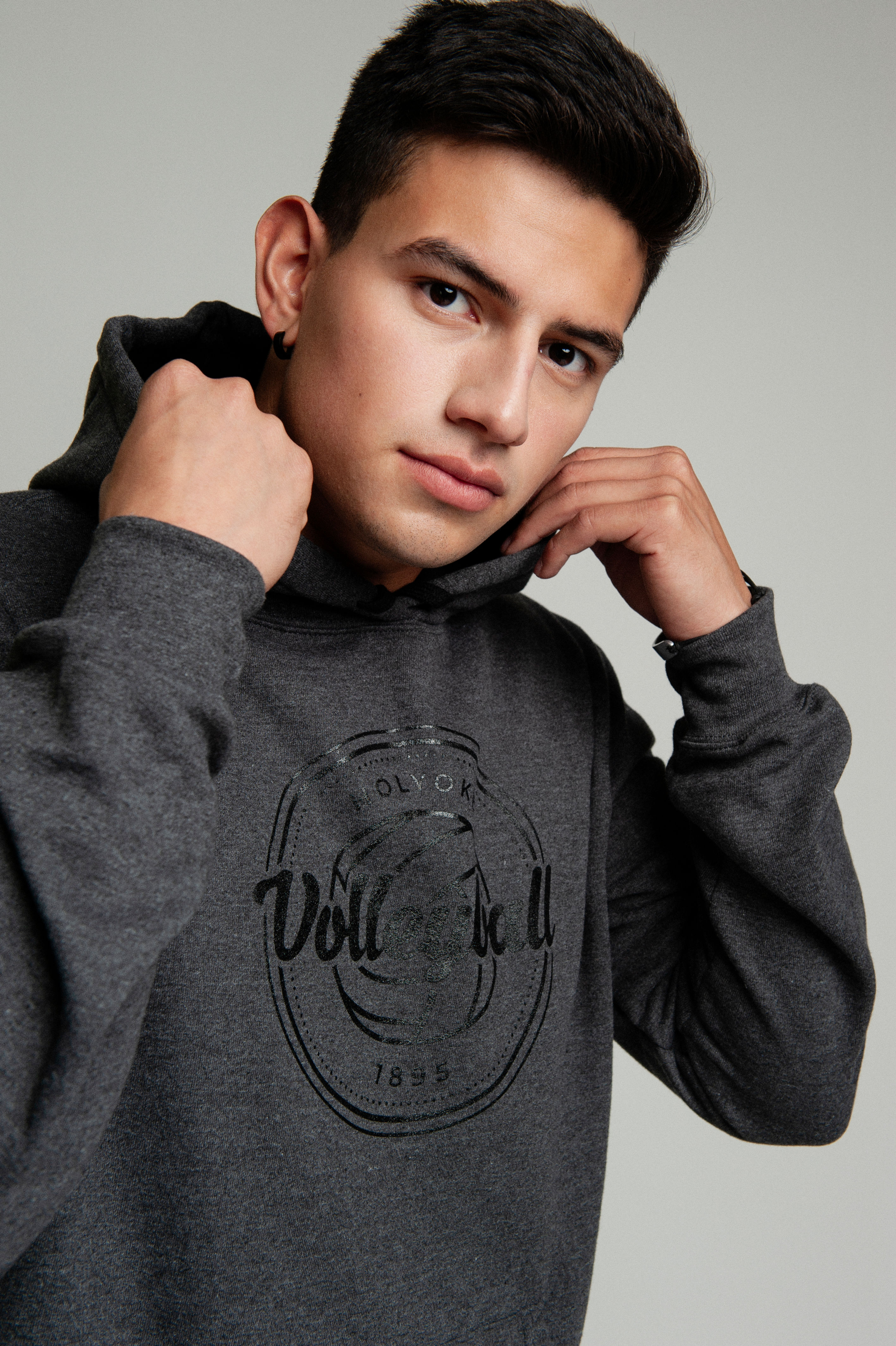 1895 Grey Hoodie