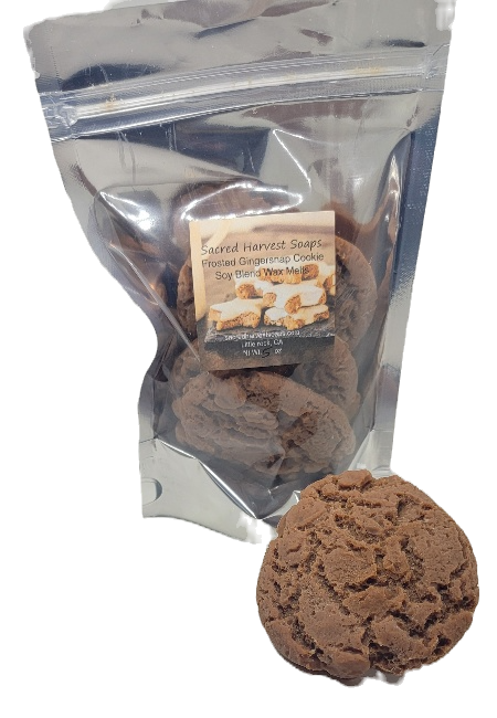 3pk frosted gingersnap cookie wax melts