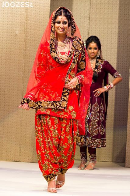 How to wear punjabi dress