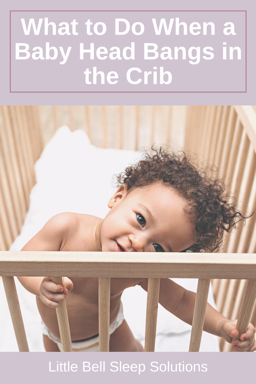 baby keeps banging head in crib