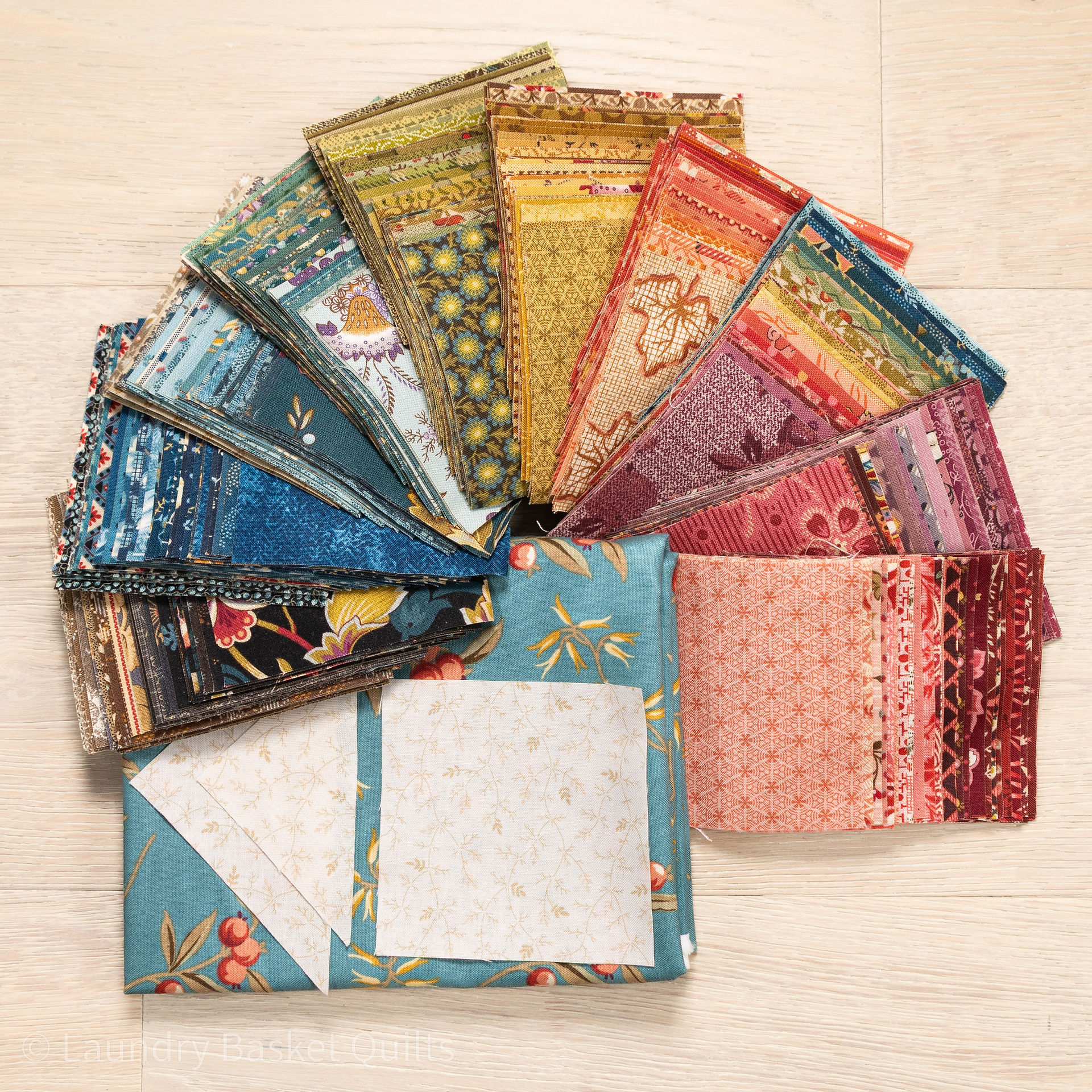 Gratitude Pre-Cut Fabric Kit Scrappy 4