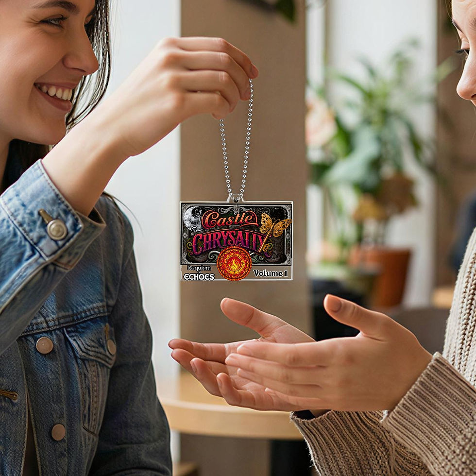 Thumbnail: Castle Chrysalix Keyholder : Volume 1 - Acrylic pendant
