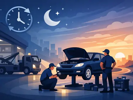 24 Hour Garage Service When Time Matters