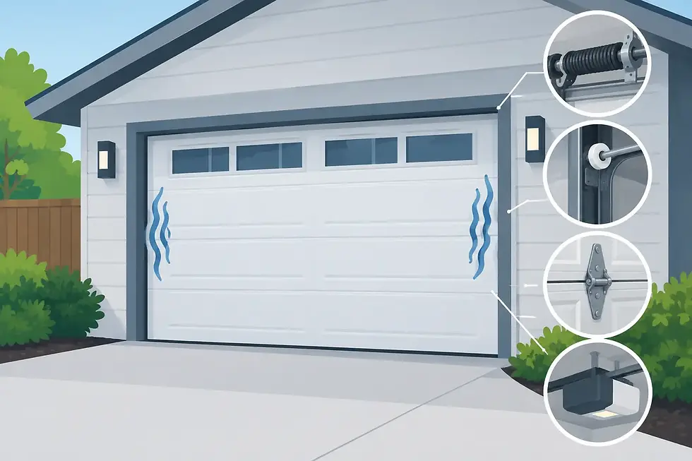 Why Does Your Garage Door Shake? Common Causes