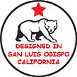 Designed in SLO Logo