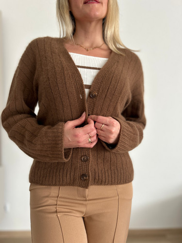 Comfort Cardigan EN | RitaKochKnitwear
