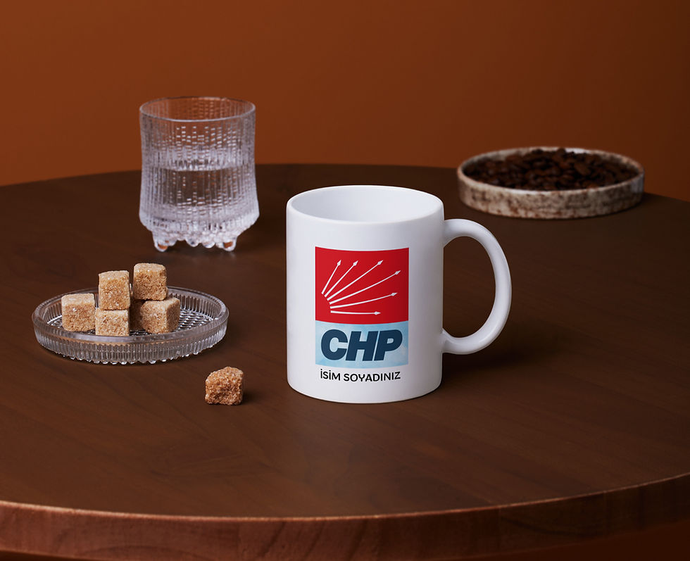 Küçük resim: Chp (CUMHURİYET HALK PARTİSİ) Kupa Bardak