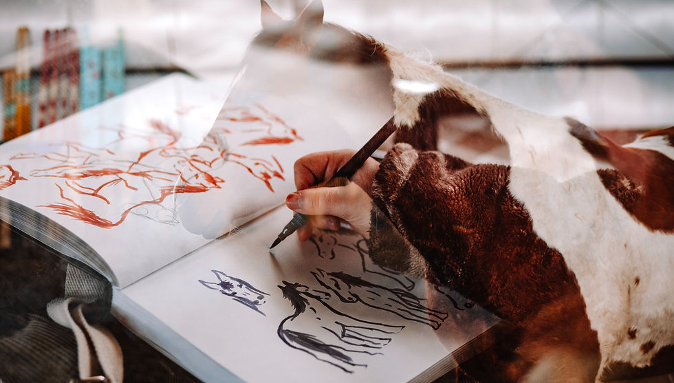 June Noticing: Observational Drawing With Horses (Outdoor)