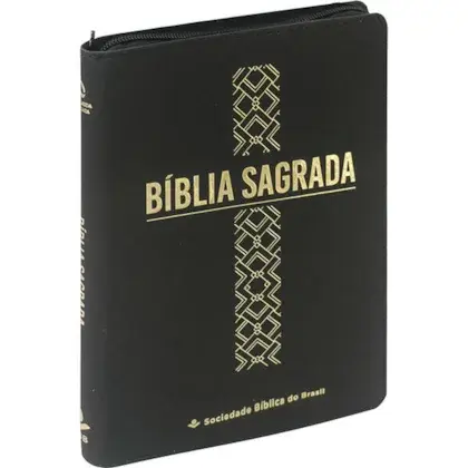 Bíblia Sagrada NAA letra grande com ziper