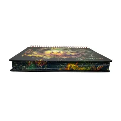 Miniatura: Bíblia Anote Slim | NVT | Capa Espiral Leão Fire