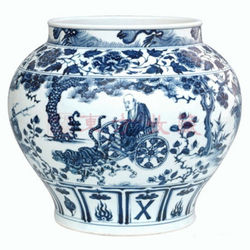 元朝(公元1180年--1369年)-青花